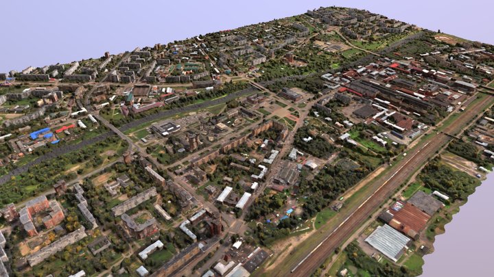 Town 3D Model