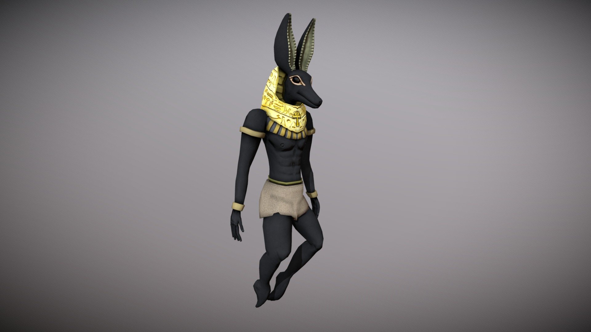 Anubis - 3D model by Luffaren [57e5608] - Sketchfab