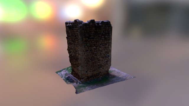 Torre en Toledo, trabajo realizado con Aibotix 3D Model