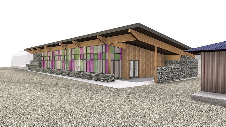 Chestnut Nursery, Poole - Retail Unit Design 3D Model