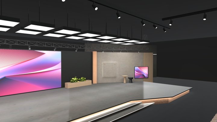 Seminar Hall 3D Model