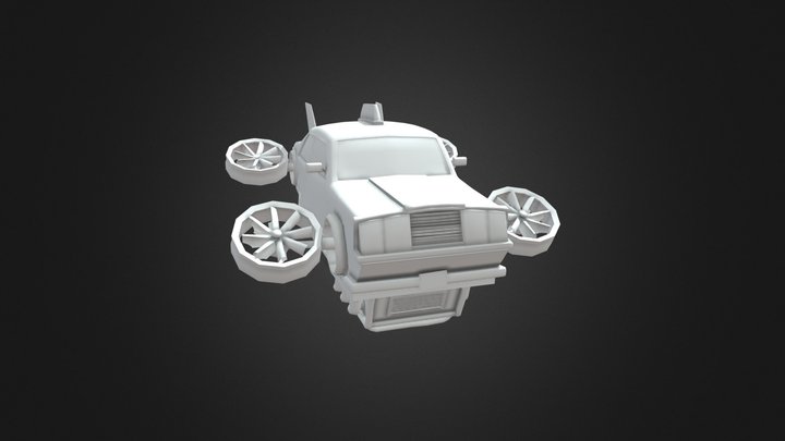 DraftCar 3D Model