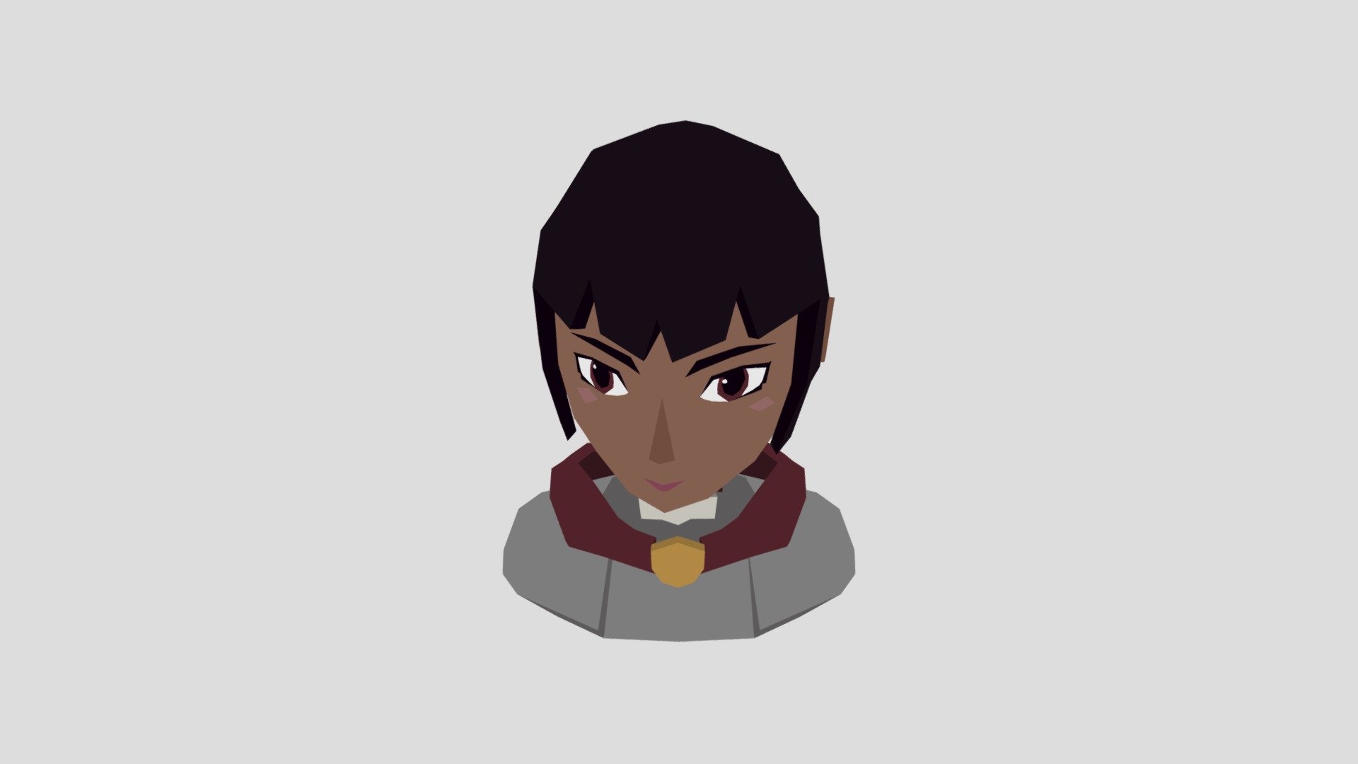 Casca Low Poly