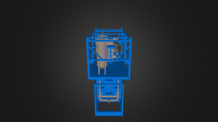 Park Process Full Filter Press 3D Model