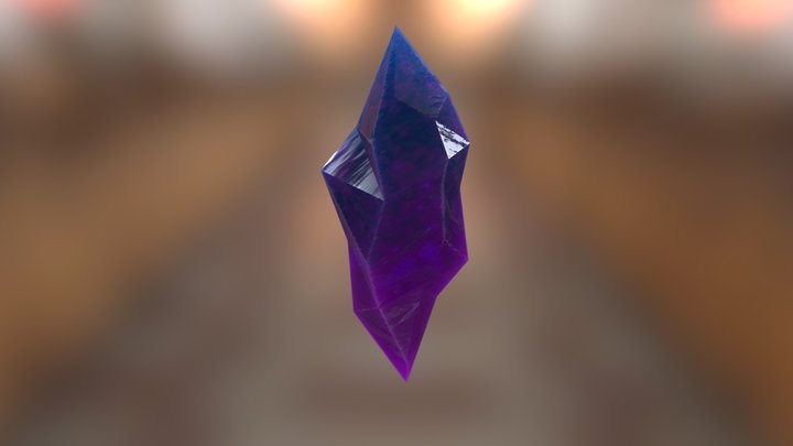 Infected Giant Crystal 3D Model