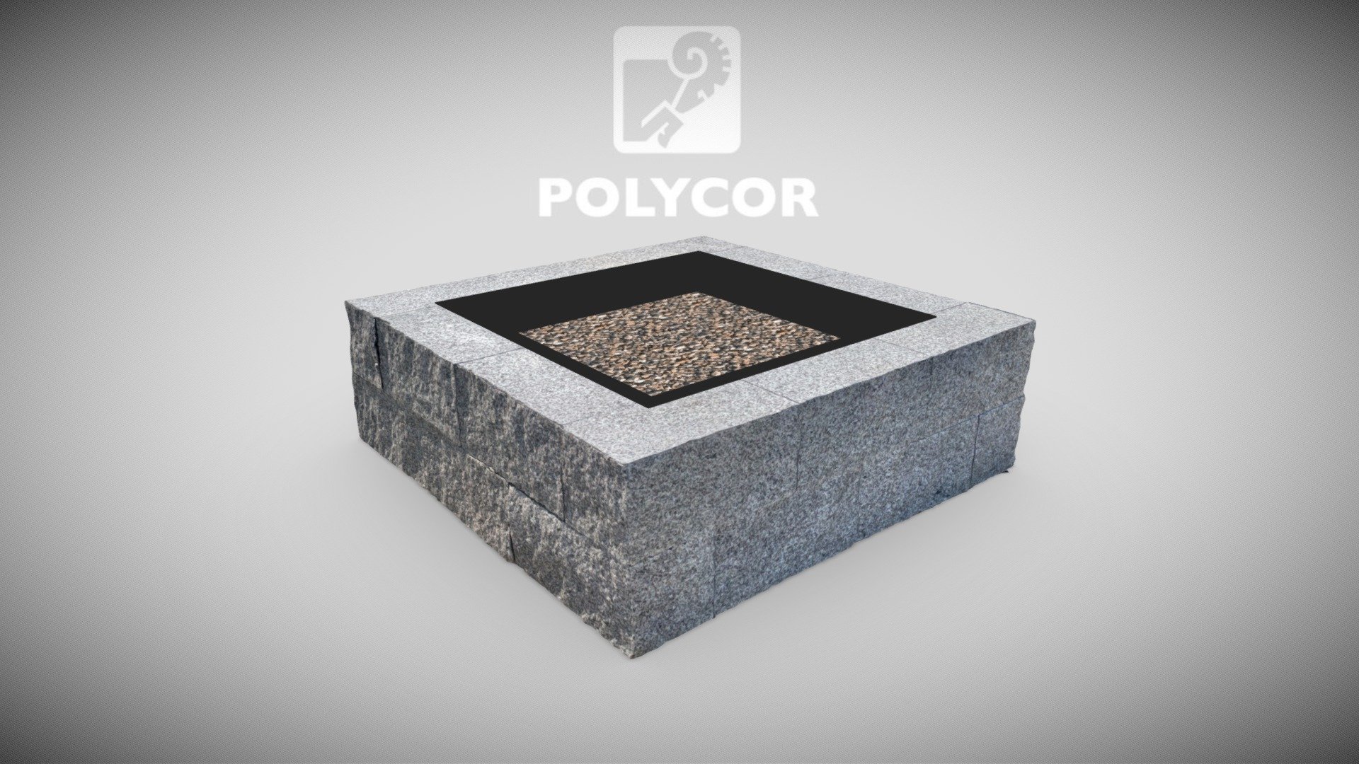 SQUARE FIRE PIT - EASTERN GRAY™