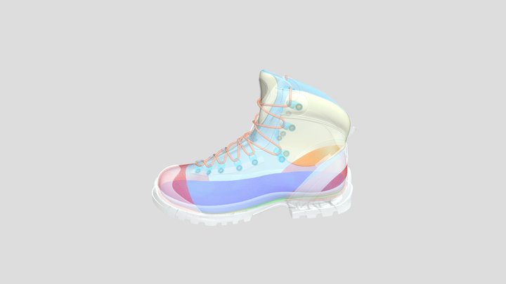 Brazillian Boot - Vento Titã (Layers) 3D Model