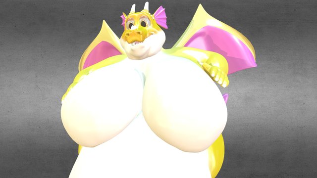 Helio Balloon Dragon 3D Model