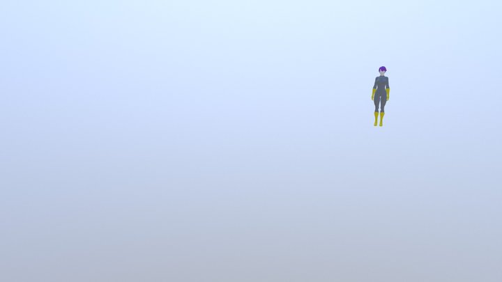 Trabalho 1 - Walk Cycle 3D Model
