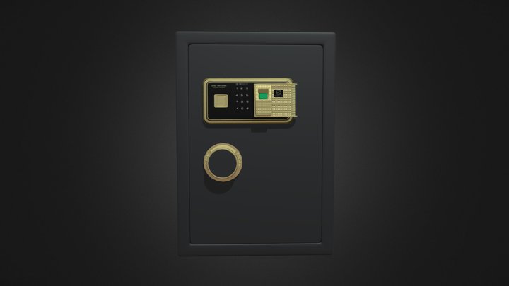 SAFE LOCKER 3D Model