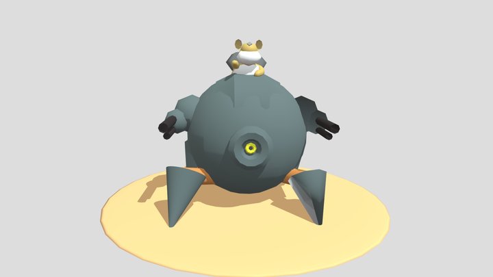 Wrecking Ball from Overwatch 3D Model