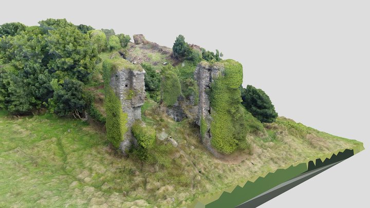 Caislean Northburg - Castle overview 3D Model