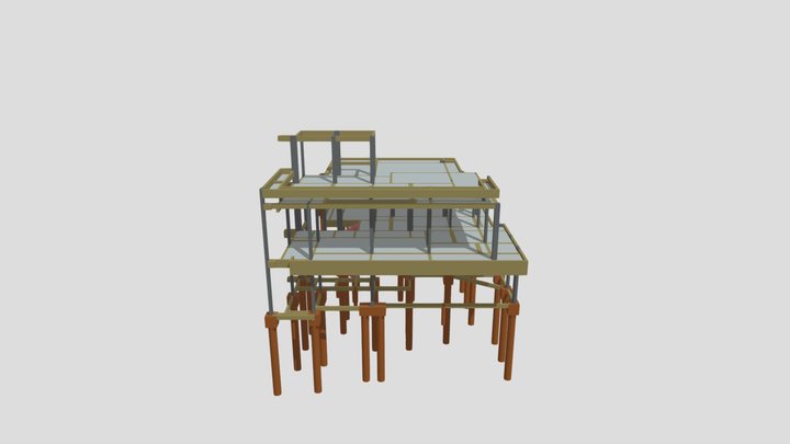 Projeto Estrutural Rose - ProjCom 3D Model