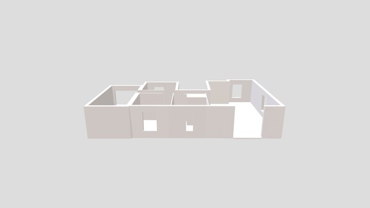 FJD Trion Web - Maison [OBJ] (50 credits) 3D Model