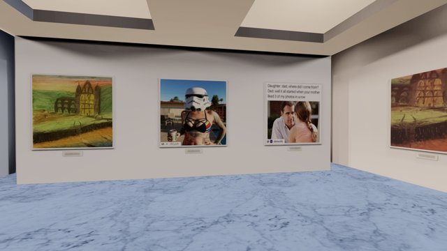 Instamuseum for @gingernuts1973 3D Model