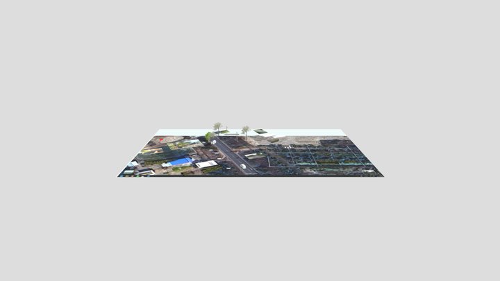 อุบัติเหตุ อุดรธานี 2-1-69 รถตู้ชนต้นไม้ 3D Model