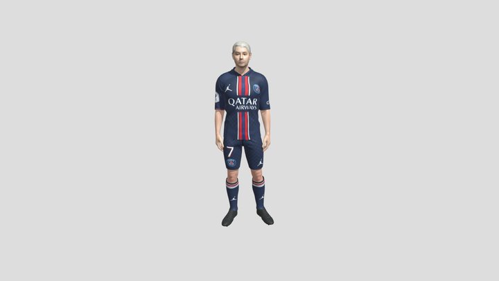 Club Paris Saint-Germain (PSG) – Free 3D Model STL