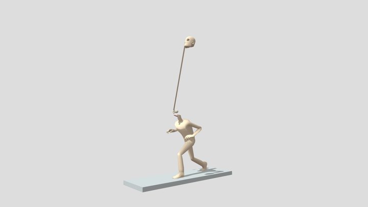 Max IK Animation 3D Model