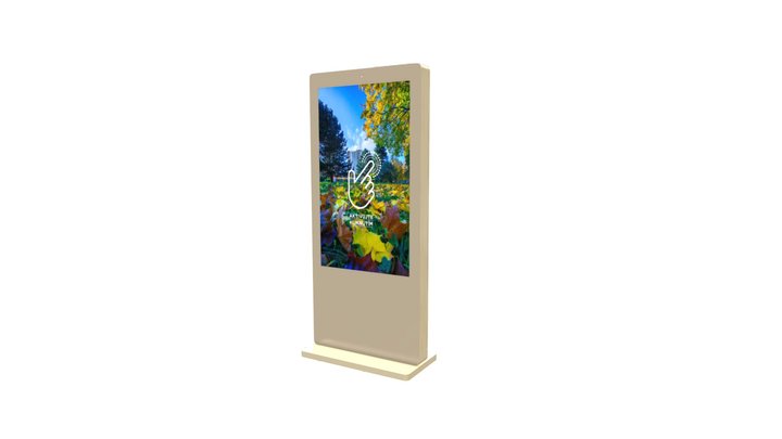 EÚD Stand Panel Yellow – Modelo 3D gratuito STL
