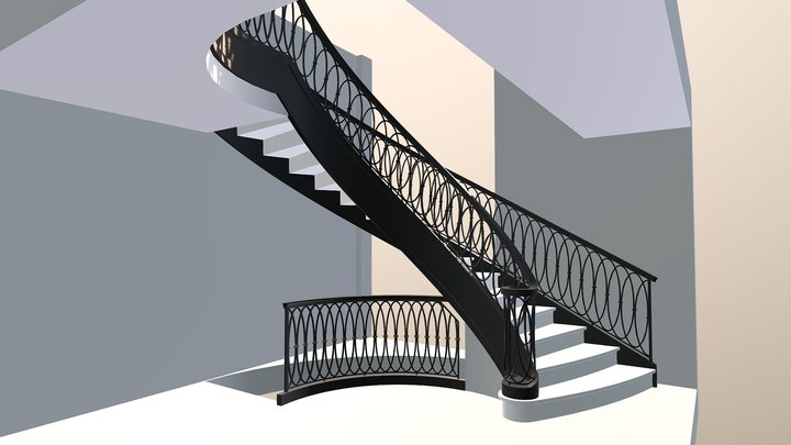 ESCALIER 102147 3D Model