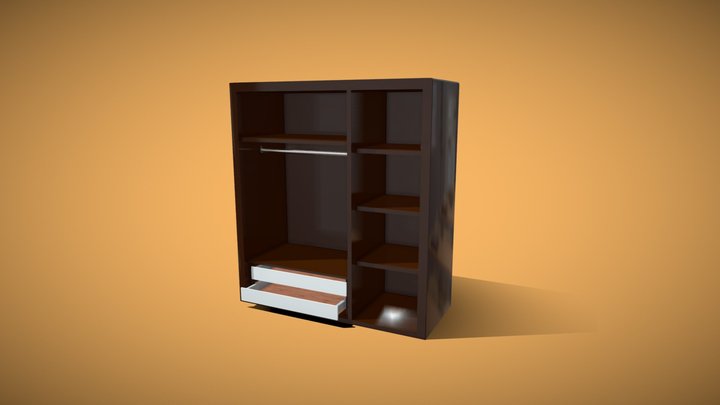 Luxury Wardrobe closet for Modern Interiors – Modello 3D gratuito STL