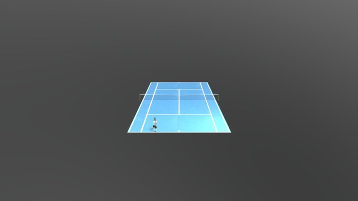 FED with court 3D Model