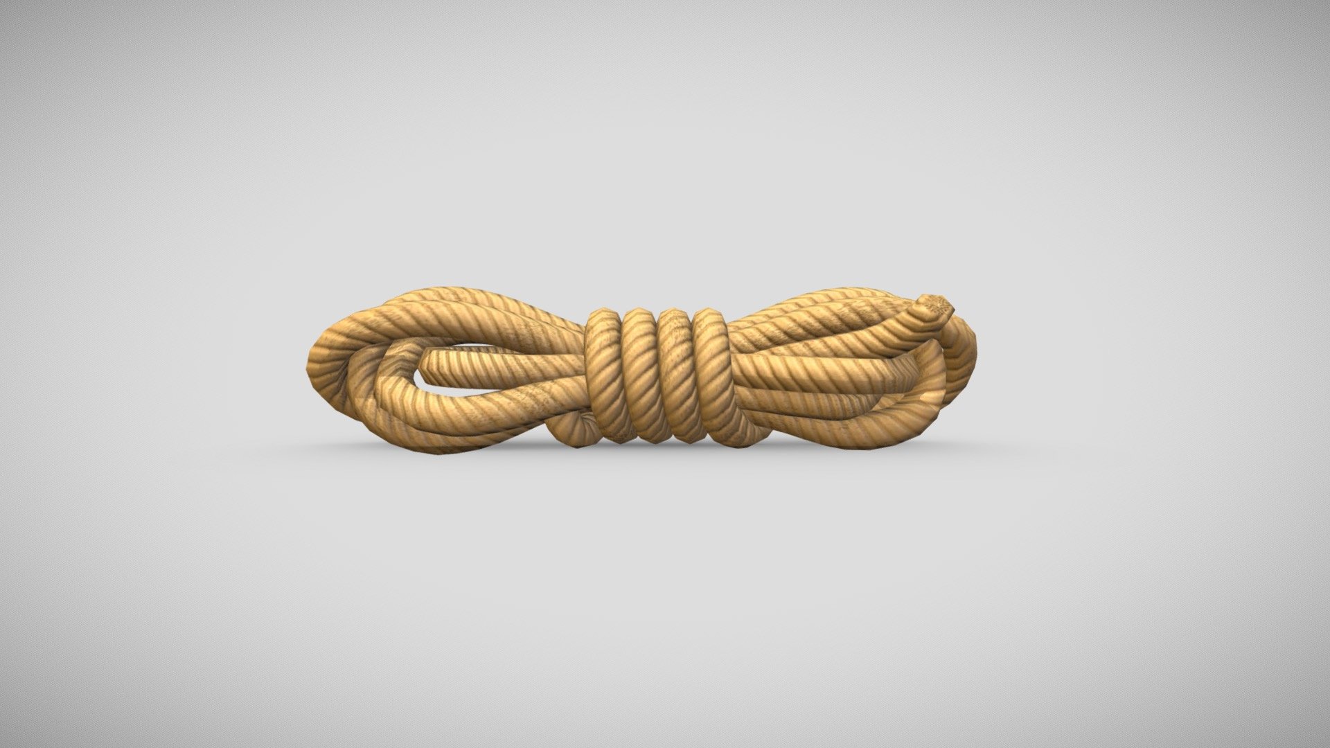 bundle of rope Buy Royalty Free 3D model by nickknacks [57f3eb9