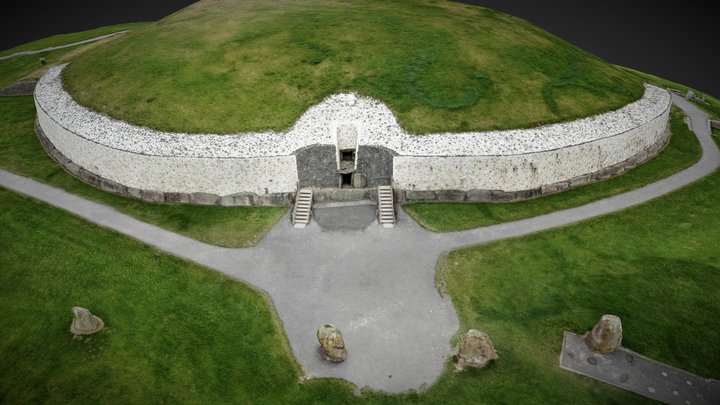 Newgrange Passage Tomb, Co. Meath, Ireland 3D Model