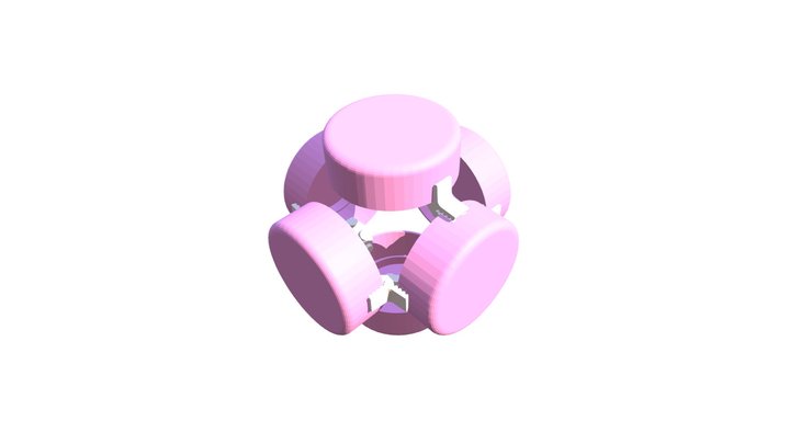 CLIP IT 3D -  SPINNER / TOUPIE 3D Model