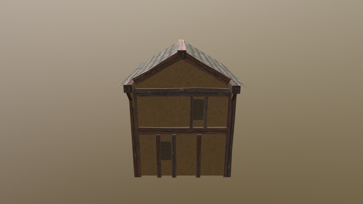 Medieval house tutorial result 3D Model