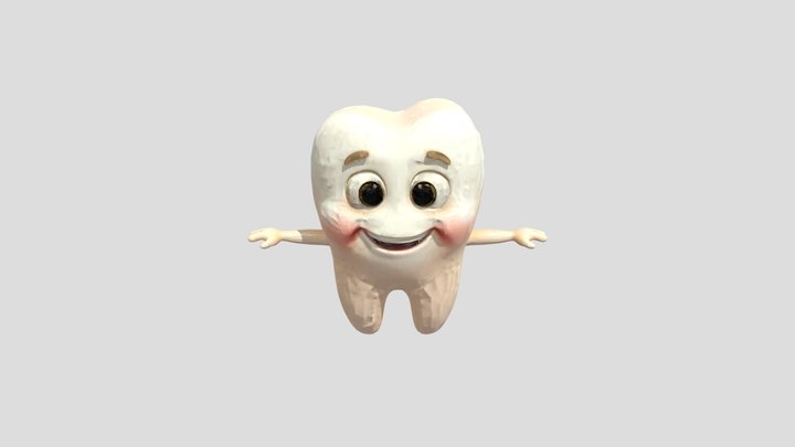 Toothy Grin 3D Model