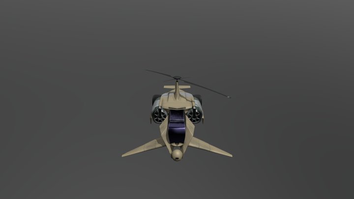 Q5122027_Helicopter 3D Model