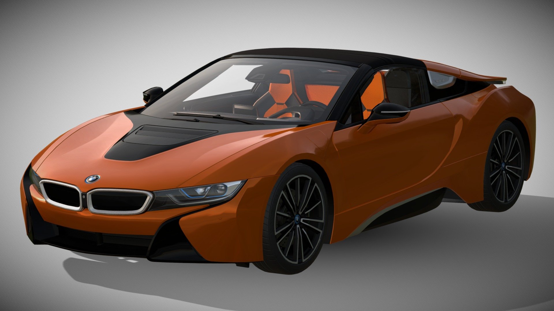 2019 BMW i8 Roadster - Download Free 3D model by Ddiaz Design