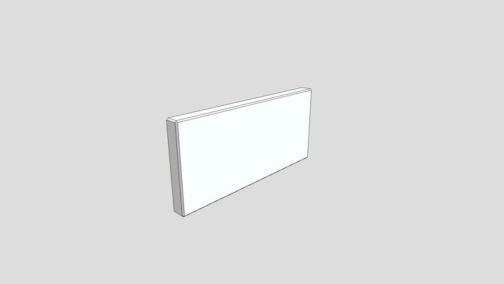 BHZ_LAURAFERREIRA_3D1_PLACA 3D Model