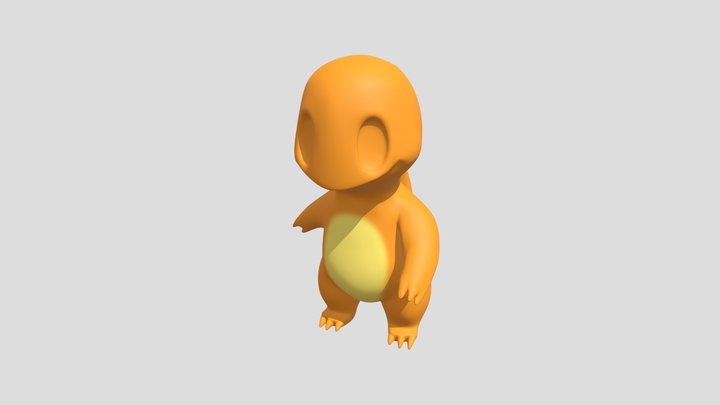 Charmander 3D Model