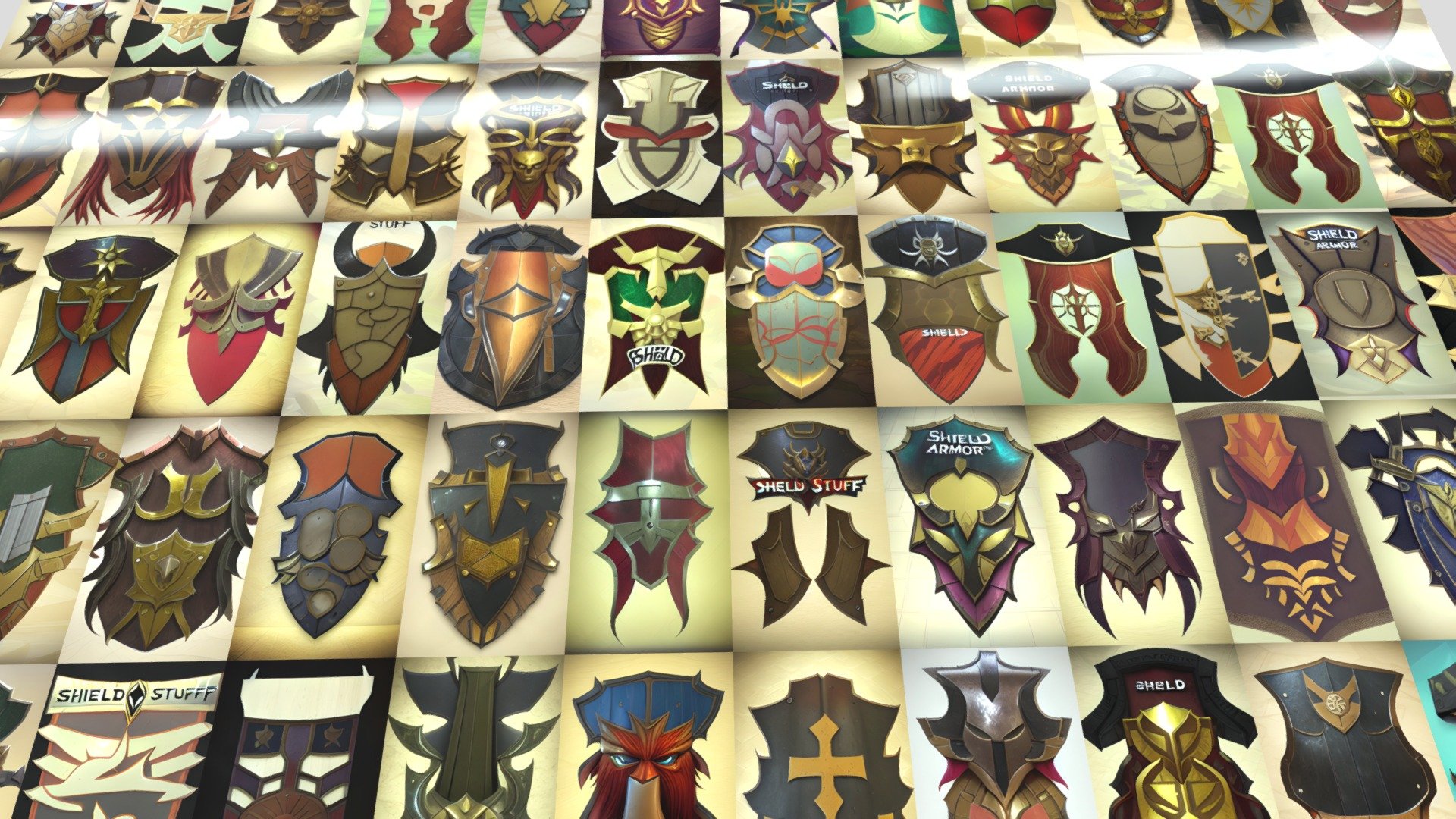 w shield armor stuff - Download Free 3D model by klrxyz [57fdbb2 ...