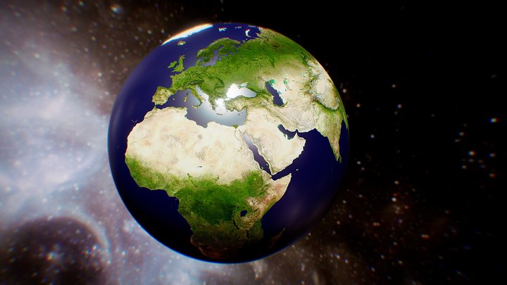 Earth 3D Model