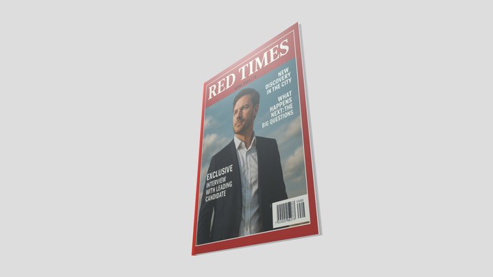 Magazine - RED TIMES – Modello 3D gratuito STL