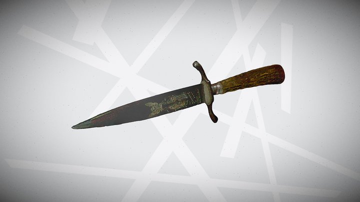 Knife 3D Model