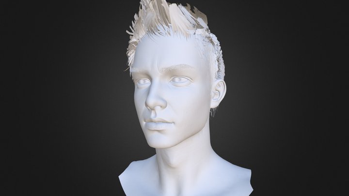 Face02 3D Model
