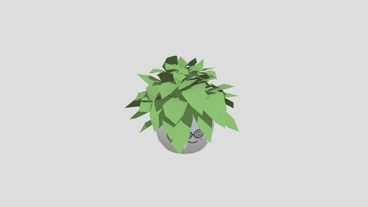 Table plant pots 3D Model