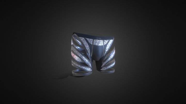 Dance shorts for tigers !! 3D Model