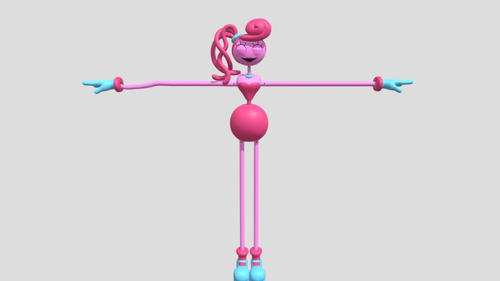 Poppy Playtime  Box - Mommy Long Legs - Download Free 3D model by Xoffly  (@Xoffly) [14de04c]