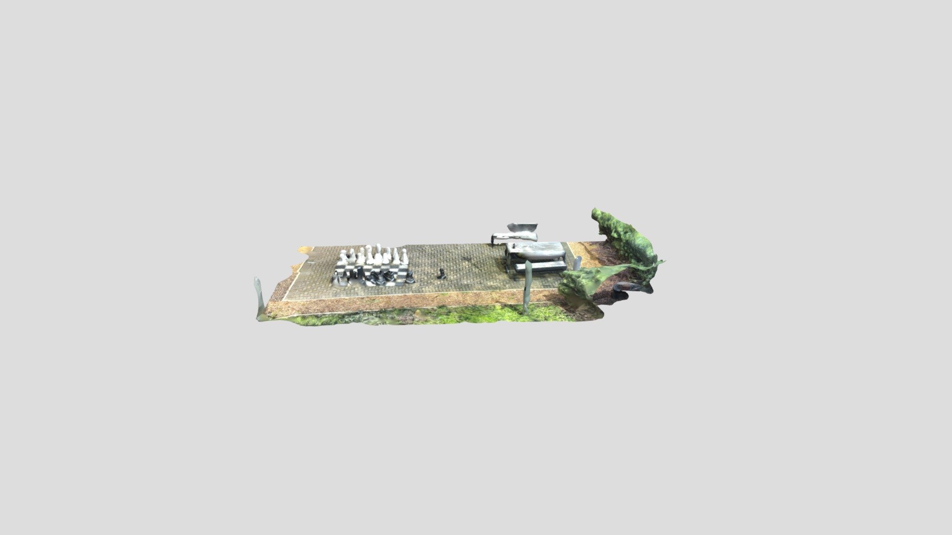 Crime scene simulation - 3D model by yiningwang23456 [5801328] - Sketchfab