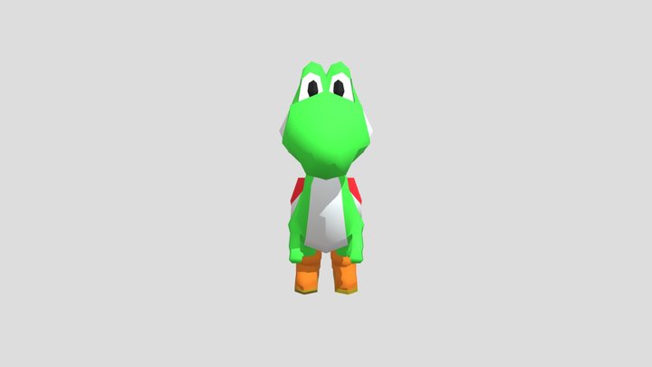 Yoshi 3D Model