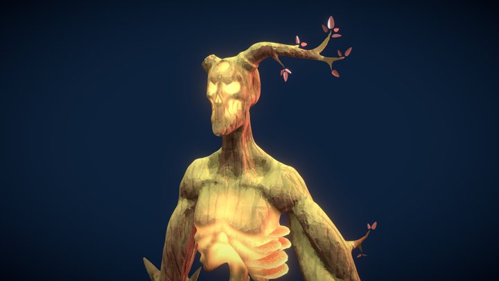 Tree Monster 3D Model