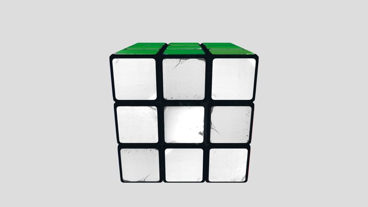 cubePuzzle_obj 3D Model