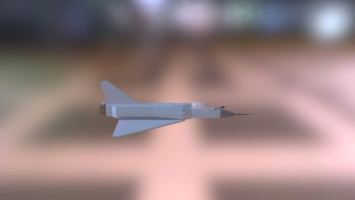 Mirage 2000c 3D Model