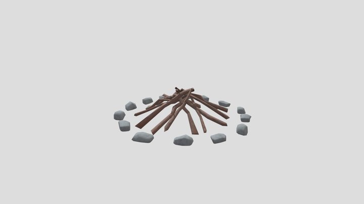 Campfire 3D Model