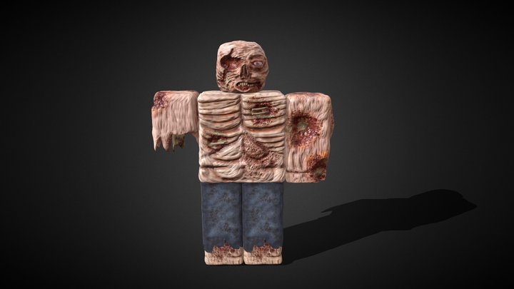 ROBLOX Muscular Torso - Download Free 3D model by Quaacki3